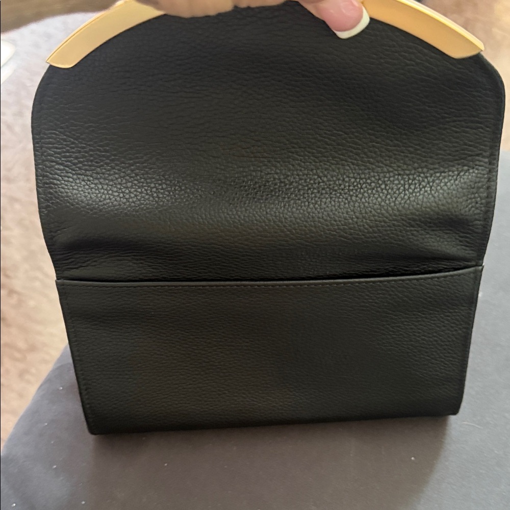 See By Chloe Black and Gold Leather wallet deputy a and he told authentic - Picture 9 of 10